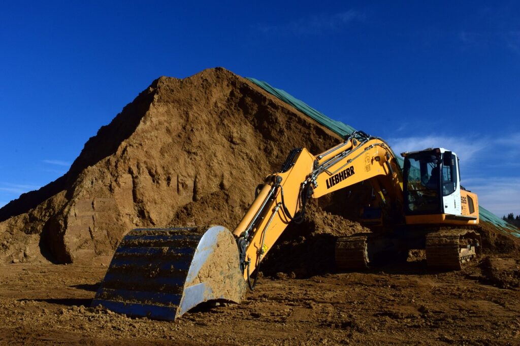 excavator, clay, open pit mining-3282111.jpg