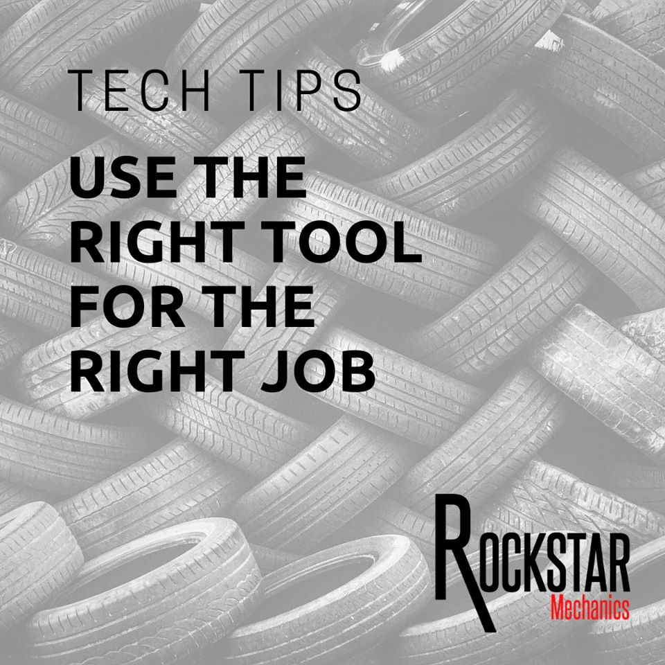 tech tips use the right tool
