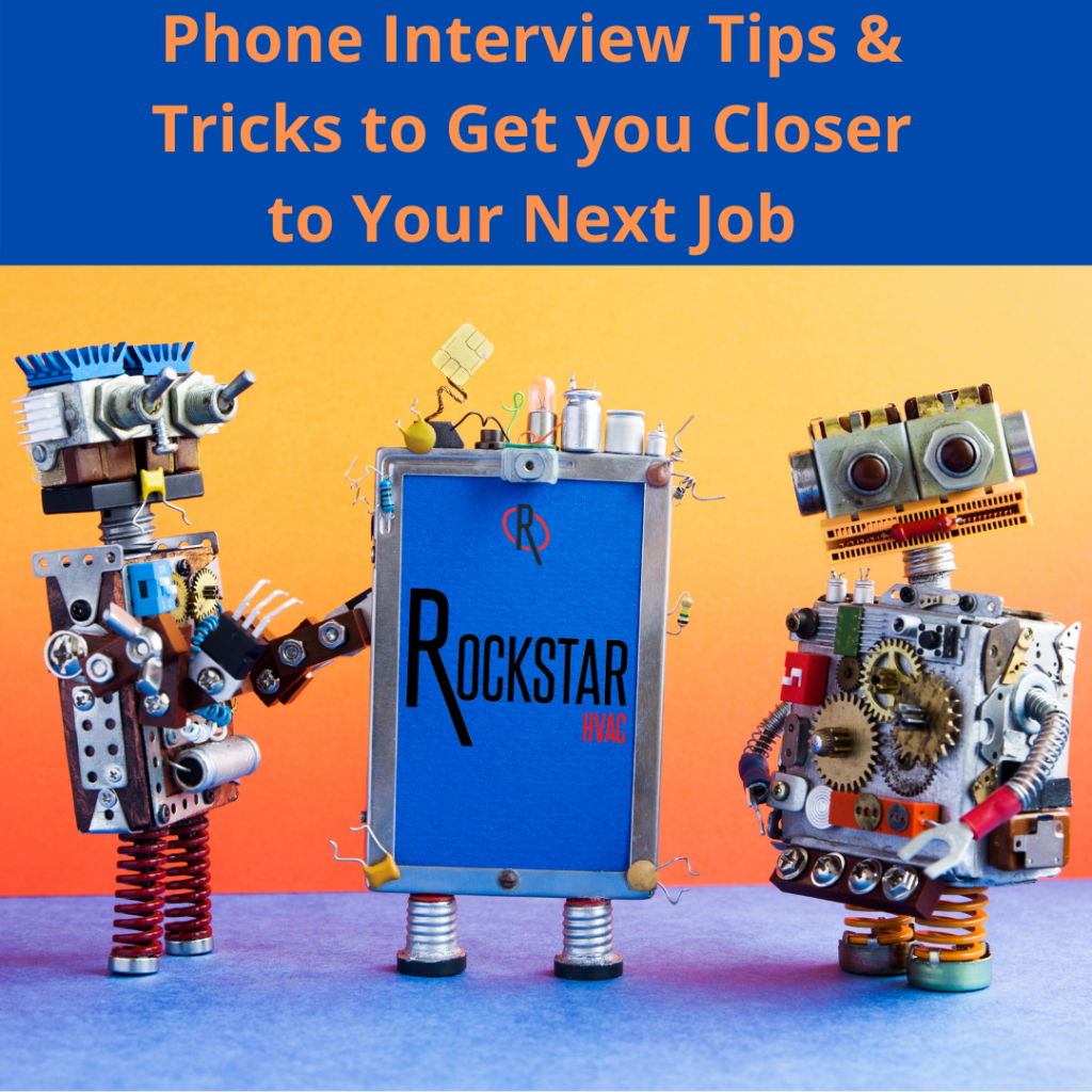 phone interviews tips and tricks