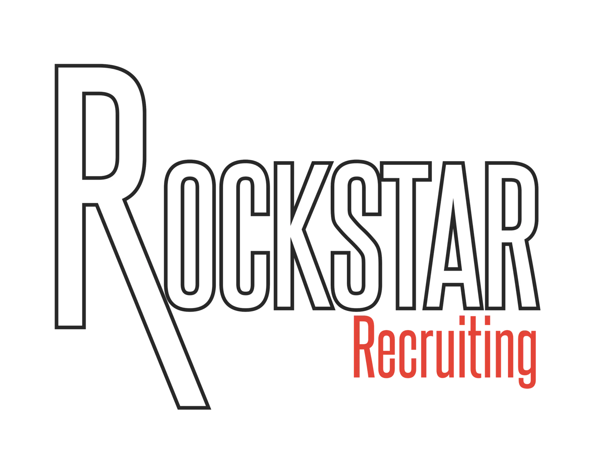 rockstar recruiting logo white